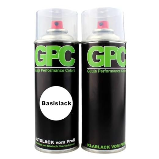Guuja Aerosol para AMERICAN MOTORS CR BRIGHT WHITE barniz transparente para coche