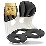 【Amazon.co.jp限定】Tillmulya 姿勢矯正 椅子 理学療法士推薦 骨盤サポートチェア 座椅子 腰が痛くならない 骨盤矯正 クッション バランスチェア 高反発メモリー綿 軽量 耐荷重200㎏ 持ち運び簡単 人体工学設計 姿勢補正 猫背 腰痛改善 グッズ お祝い ギフト オフィス テレワーク 学生 男女兼用(ブラック)