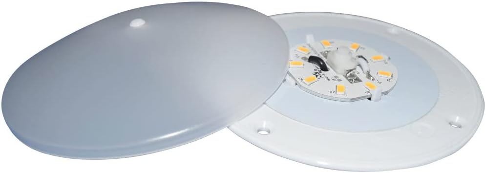 CREATIVE PRO Fasteners Unlimited 001-1051S Undercabinet LED Light 4" Dia