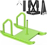Kipika Weight Sled, Workout Sled, Fitness Strength Training Sled, Speed Training Sled for Athletic Exercise, Speed Improvement, Easily Through Obstacles, Suitable for 1