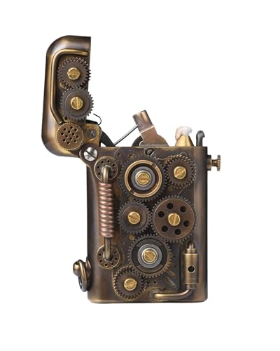 Encendedor THORENS Steampunk Abyss Coil de latón clásico miniatura 2