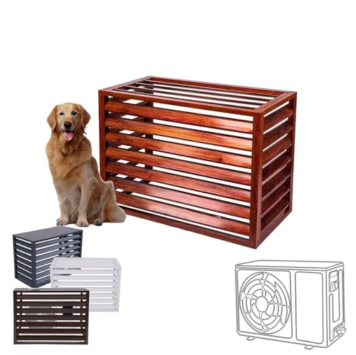 Brise-vue extérieur pour climatiseur support robuste intempéries 99x50x68.6