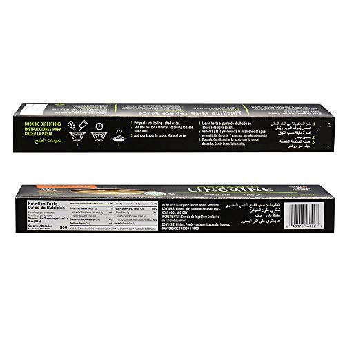 Mantova Italian Organic Linguini Pasta - 100% Durum Semolina Organic Linguine - Product Of Italy, 1 Pound (Pack Of 6) #TOP1