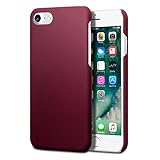 iPhone 8 / iPhone 7 Cover - Terrapin iPhone 8 Case - Ultra Slim Fit Hybrid - Hard Case Protection - Rubberized Finish - Red