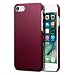 iPhone 7 Cover - Terrapin iPhone 7 Case - Ultra Slim Fit Hybrid - Hard Case Protection - Rubberized Finish - Red