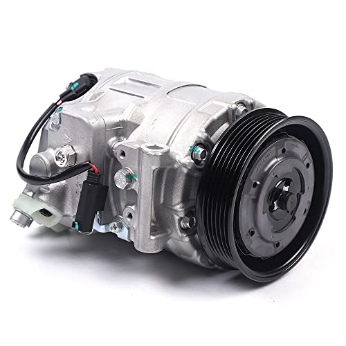 A/C Air Compressor W/Clutch, For 2006-2013 BMW 325i 328i 330i 528i 525i 530i M3 M5 M6 Z4, CO 11049C, 7SEU16C, 4710532, 4711532, 2021736R, 158357