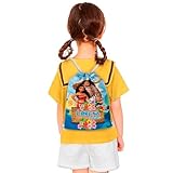 Mochilinha Bag Infantil Personalizado com Nome e Idade Moana M-01 (Mochilinha 20x30, Unidades, 05)