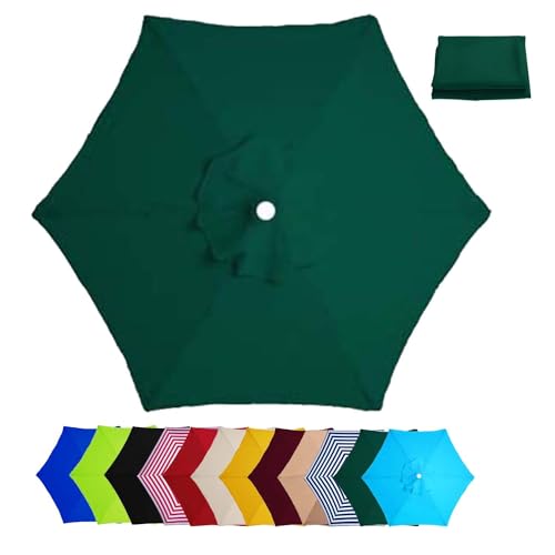 Housse de rechange pour parasol de terrasse contre la pluie et l'usure