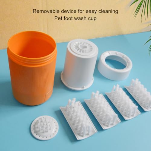 gosduiwip Fácil de lavar os pés automaticamente e copo para banho de pés para embelezar animais de e