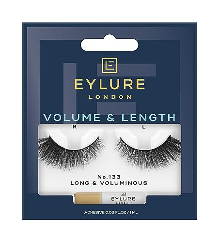 Eylure Volume & Length No. 133 False Lashes (packaging may vary)