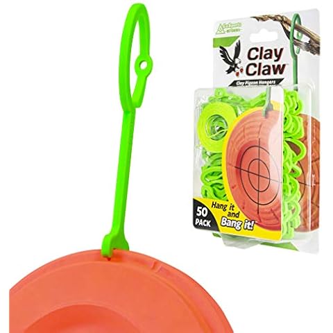 GoSports Outdoors Clay Target Holders - Choose Between Clay Claw Hangers or Clay Caddy In Ground Stakes, Versatile Target Holders for Shooting Practice Cover
