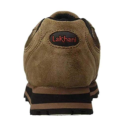 Image of Lakhani 111 Camel Men Leather Sports Running Shoe