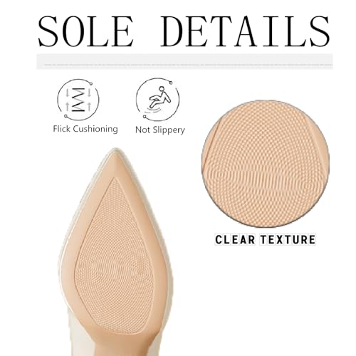 Women's Patent Leather Platform Stiletto Pumps Sexy Closed Pointed Toe Slip On Comfortable High Heels Sandals for Party Wedding Date Office Dress Shoes4