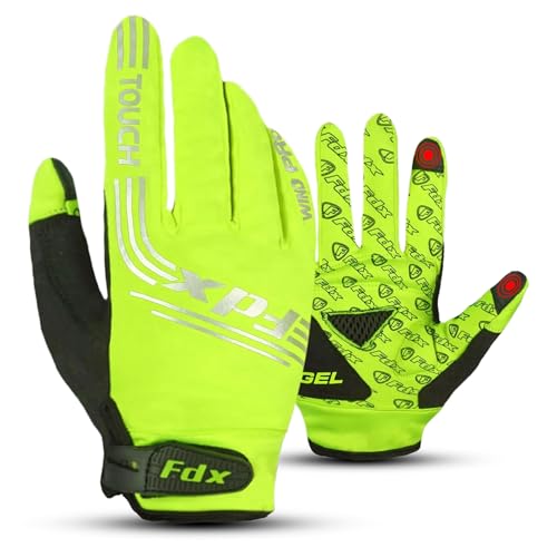 Gants de cyclisme hiver FDX chauds et résistants à l'eau pour vélo et MTB