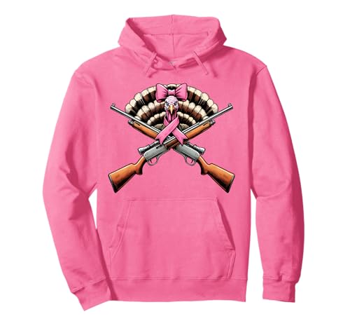 Coquette Bow Turquía Hunter Pavo Caza Rosa Cinta Chica Sudadera con Capucha