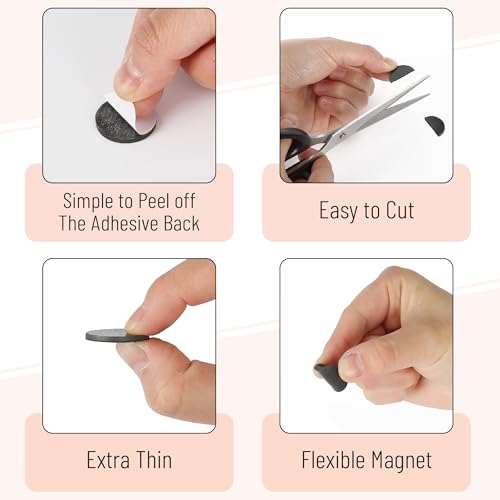 Image of Mr. Pen- Self Adhesive Magnet Dots, 240 pcs, Flexible and Extra Thin