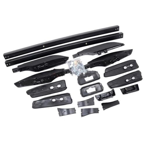 Barres de toit Toyota Prado J150 pour éliminer le manque de place avec panier de toit noir