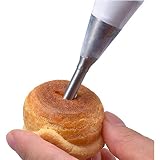 3 szt. Dysze do Ptysiów do Kremu, Lekkie, Niezależne Opakowanie Narzędzia do Ciasta i Pieczenia Można myć w Zmywarce Końcówki do Rurek do Kremów Dekorowanie Ciast do Pieczenia