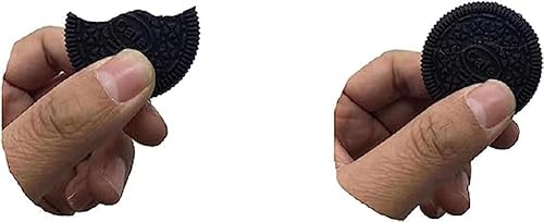 Suministros para hacer joyas LRESJJIUJ Bite and Restore Cookies Close-up Trucos de magia de primer plano Trucos de calle mágicos mordedura Oreo