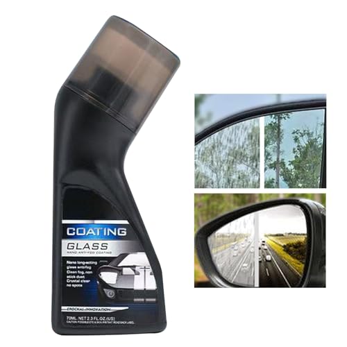 Agente antivaho para vidrio de automóvil, spray de desempañamiento impermeable para parabrisas de automóvil, limpiador de vidrio altamente eficiente, solución de cuidado de camiones de visibilidad