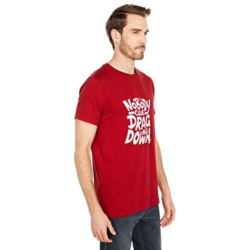 Image of T-Shirt for Men Nobody CAN Drag ME Down Quote Tees