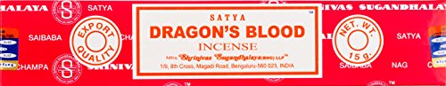 ETHNICITI Satya Nag Champa Echte Drakenbloed 15g wierookstokjes 1 Pack (Dragon's Blood)