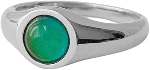 Honeycat Anillo con sello de humor tamaño 4, 5, 6, 7, 8, 9, 10, 11 en oro, oro rosa o plata Joyería delicada minimalista