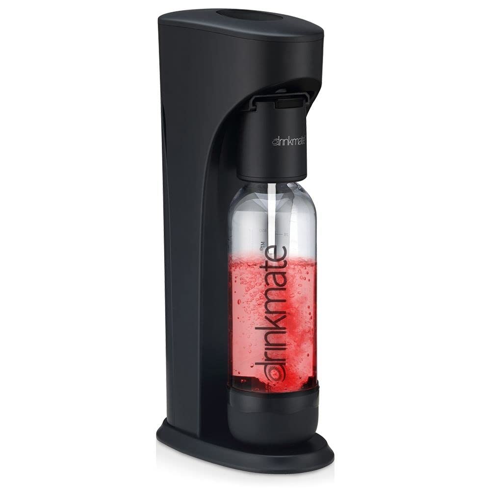 AquaDream Machine à gazéifier pour gazéifier l'eau gazeuse pour eau Noir
