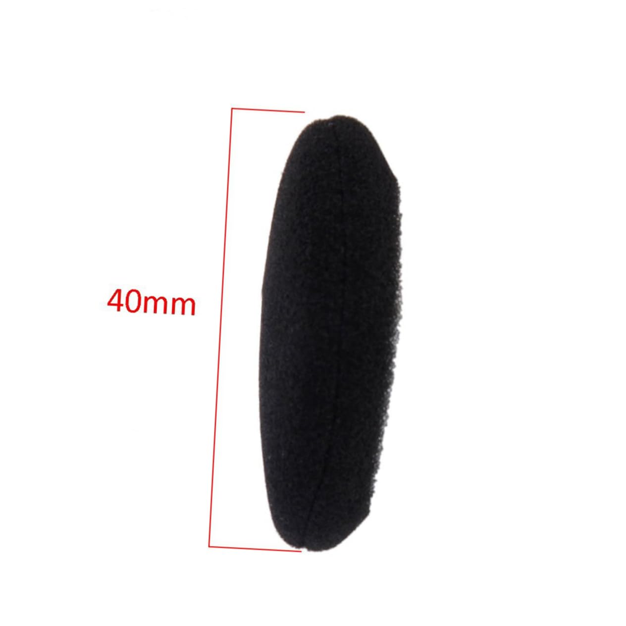 Gatuida 10pcs Earphone Covers Foam: 40mm Ear Earbuds Headset Sponge Covers Earphone Ear Pads Covers Earpads Ear Cushions Foam Replacement - Image 4