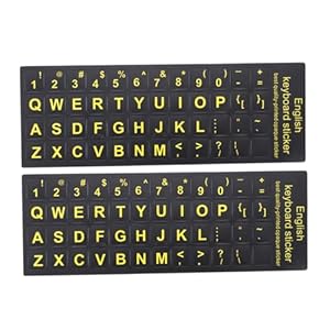 Veemoon JL9ZFL04 Tastaturaufkleber 2 Stück