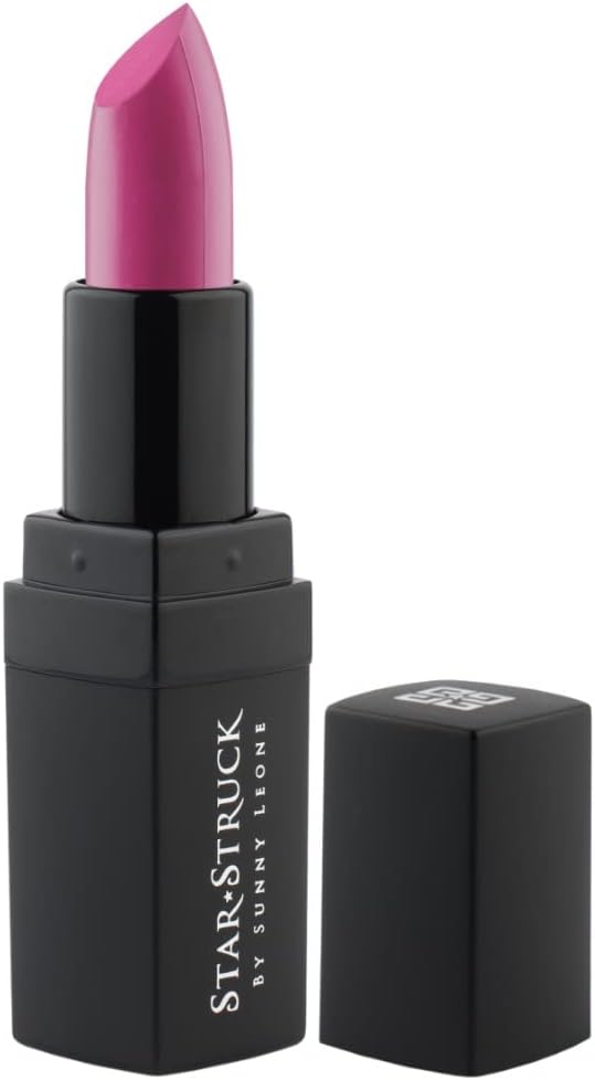 STARSTRUCK BY SUNNY LEONE Matte Lipstick- Pink Lipstick- Kiss Me Pink 4.2 gm| Lipsticks for Women | Long Lasting Lipstick for Women | Makeup Lipsticks | Waterproof Lipstick | Smudge Proof Lipstick