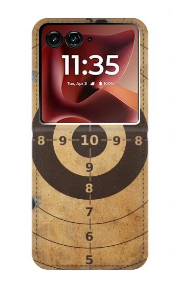 Housse Motorola Razr 50 Ultra style cible de tir pour vos sorties
