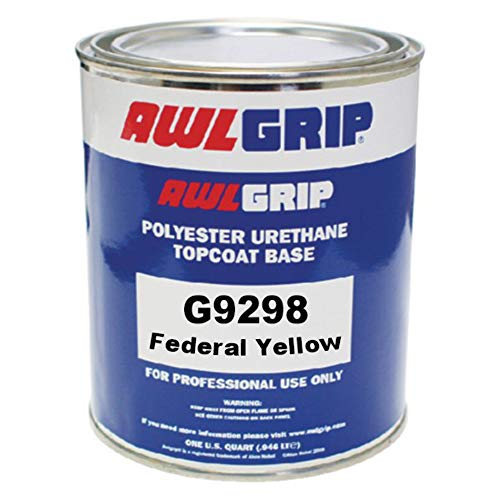 Awlgrip Awlgripxae; Polyester Urethane Topcoat (Color: Federal Yellow, Size: Quart)