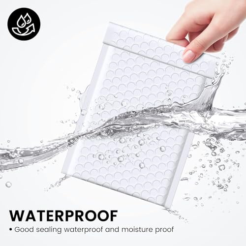 image for Fuxury White Bubble Mailers 4x8