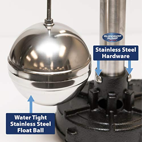 Superior Pump 92551 1/2 Hp Cast Iron Pedestal Pump thumb #6