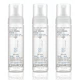 GIOVANNI COSMETICS- Eco Chic Natural Hair Styling Mousse- Air-Turbo Charged Styling Foam (7 Ounces- 3 Pack)