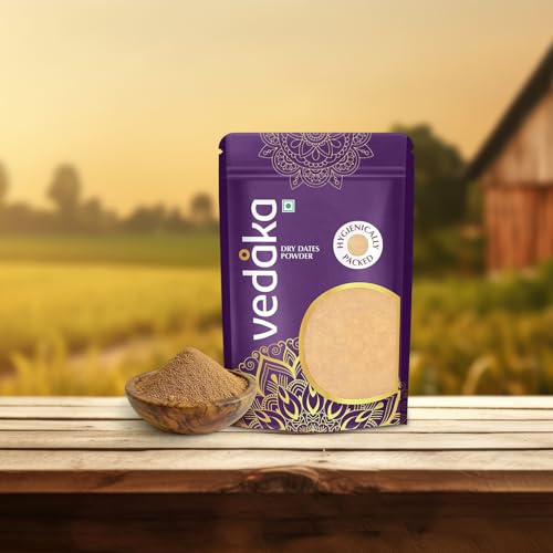 Image of Amazon Brand - Vedaka Dry Date Powder | 250 g | Natural | 365 Days Shelf Life | Dry Date Powder Without Sugar | Vegetarian