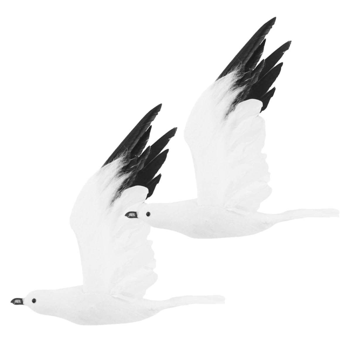 Figurines de mouettes artificielles légères HANABASS pour décoration murale