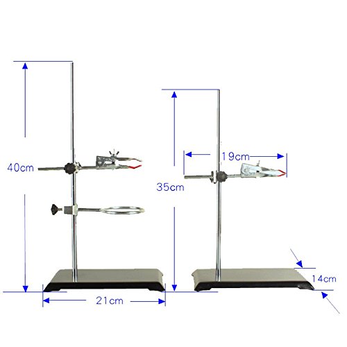 Vista 20 de Aparato de destilación de aceite esencial de laboratorio de 8.5 fl oz-67.6 fl oz, destilador de agua, kits de cristalería con embudo separador