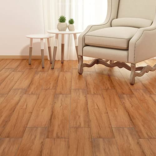 LAPOOH Lamas para Suelo de PVC Autoadhesivas Olmo Natural 2,51 m² 2 mm, Suelo Autoadhesivo, Tarima Flotante para Suelos, Parquet Laminado para Suelo, Vinilico Click, Piso De Autoadhesivo