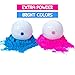 Winsharp Gender Reveal Golf Balls Exploding Set - 2 Balls - (1 Pink & Blue) Plus Tees, Best for Golf Theme Gender Reveal Parties