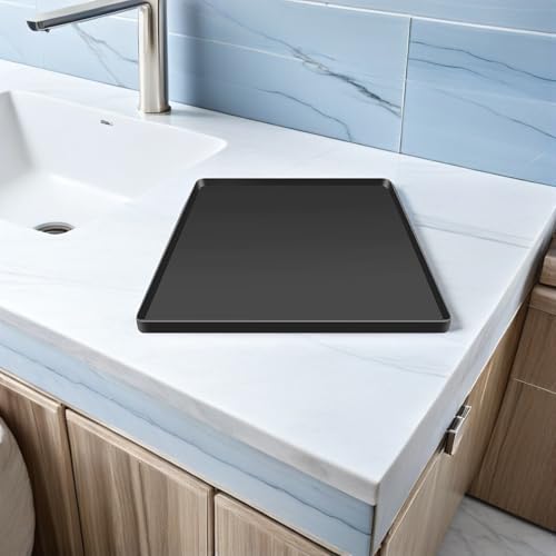 Alfombrilla para mini nevera con borde elevado PRETYZOOM, protector de silicona para hogar 5