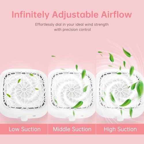 Recolector de polvo para uñas inalámbrico y compacto miniatura 5
