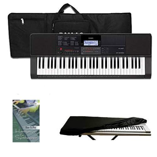 For Casio CT-X700 61-Key Portable Keyboard with Gig Bag