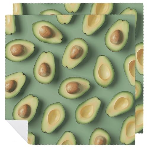 Servilletas de Tela Cuadradas Floral 18.7 x 18.7 in 2 PCS miniatura 1