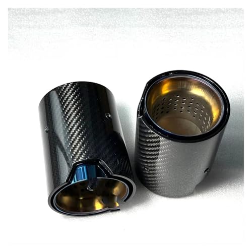 Embout d'échappement carbone pour BMW E90 E46 F80 57-93mm