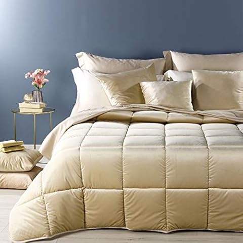 Caleffi 15687 - Colcha de Terciopelo para Cama de Matrimonio Cover