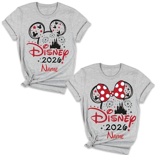 Image of Custom Family Trip Shirts 2026, Matching Vacation Tees, Fantasy Castle Theme Shirt, Group Travel Holiday Shirt