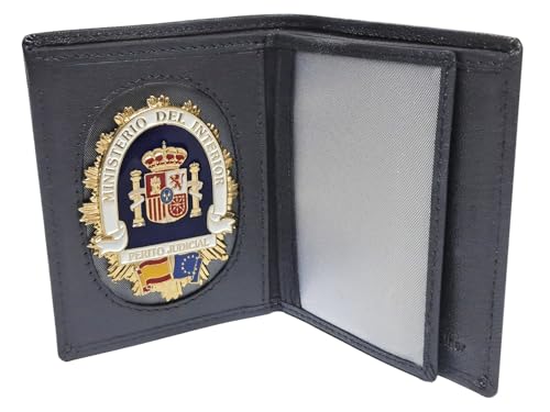 Imagen de Tiendas LGP Cartera Portaplaca de Piel Perito Judicial
