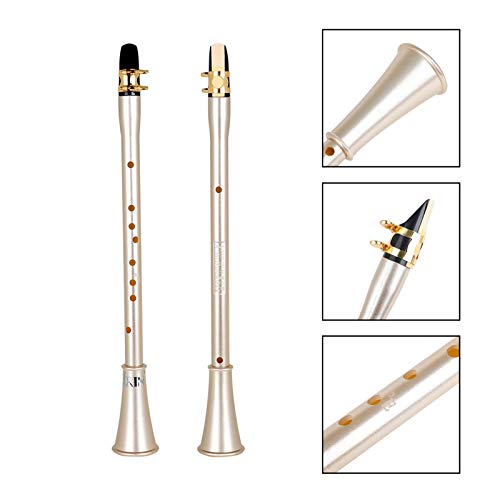 Kit de Saxofone de Bolso | Estudantes Adultos e Instrumento Profissional Iniciante | Saxofone portát